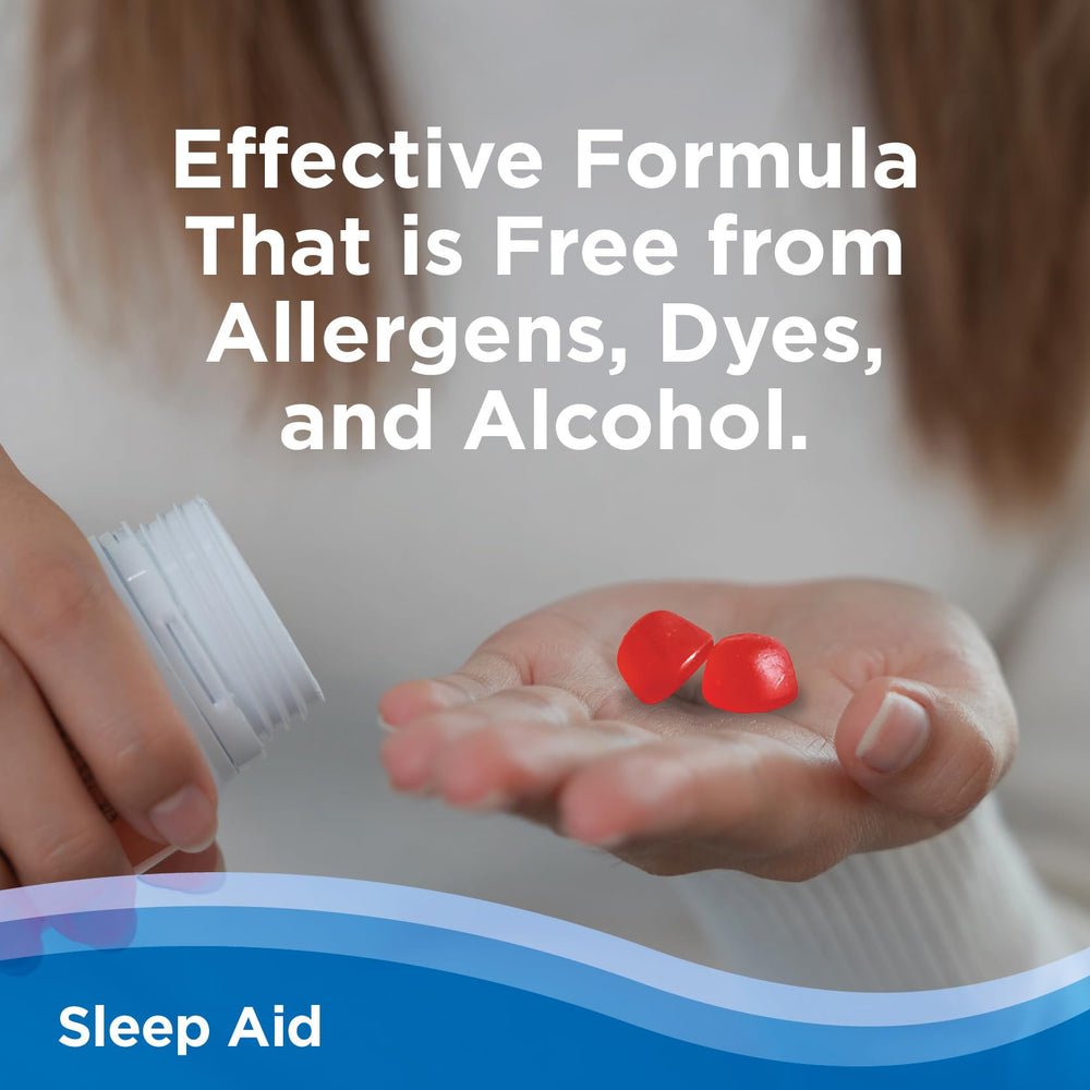 Close-up of CalmCo Sleep Aid Gummy Bites gummy texture