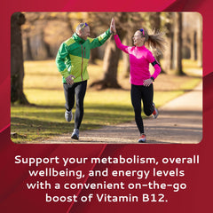 Calmour Vitamin B12 Strips packaging and blister