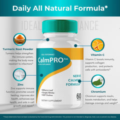 Calm Pro Five Nerve Wellness capsules product shot