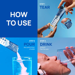 Vitamin D3 and B6 ingredients included in CalmTrio