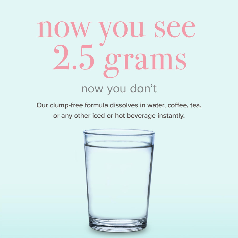 Nutrition note showing 10 calories per serving