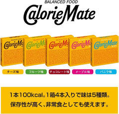 Set of 10 Calorie Mate chocolate blocks ready for gifting or storage