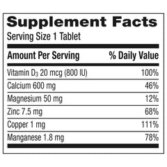 Bone health graphic illustrating calcium absorption