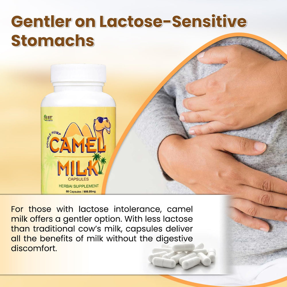 Camel milk capsules supporting balanced blood sugar