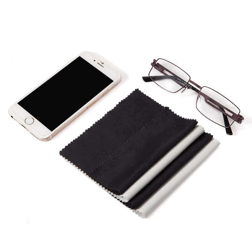 Jewelry and watch lens cleaning microfiber cloth, 5x6 inches