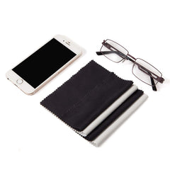 Jewelry and watch lens cleaning microfiber cloth, 5x6 inches