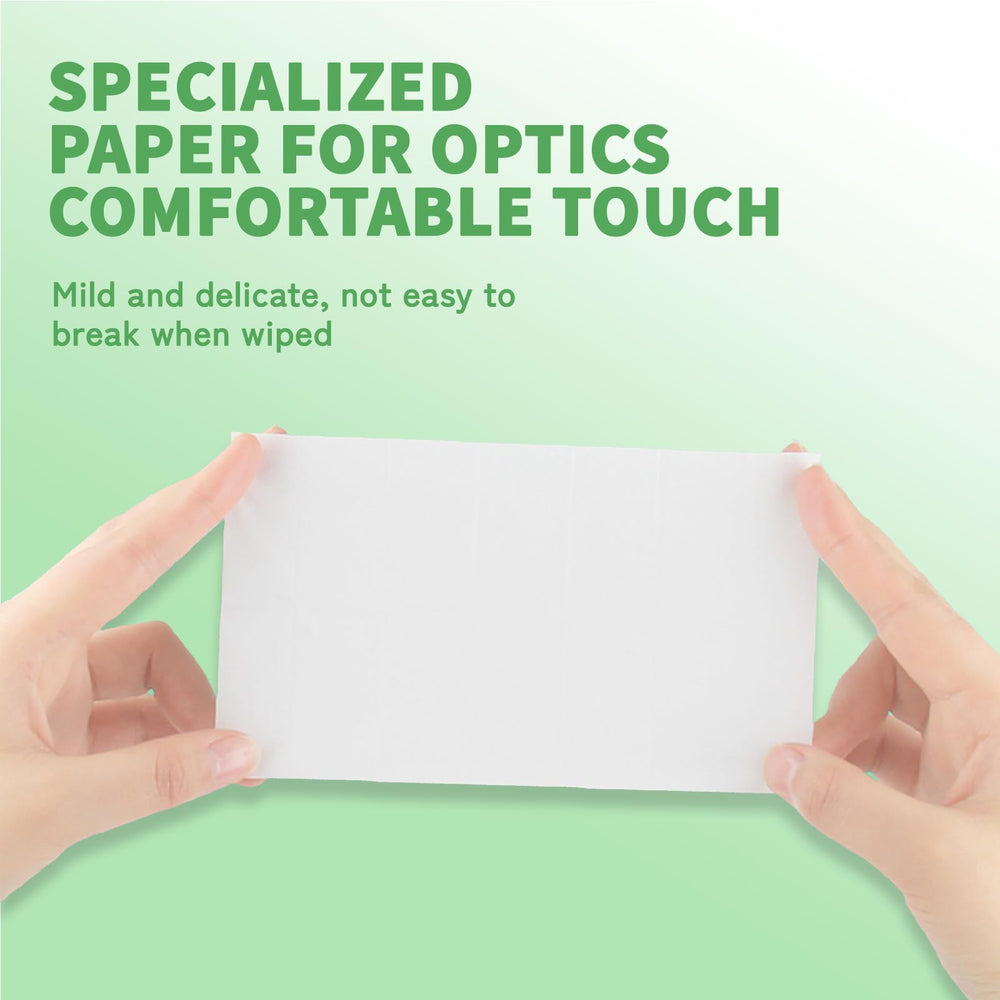 Camera lens cleaning wipe