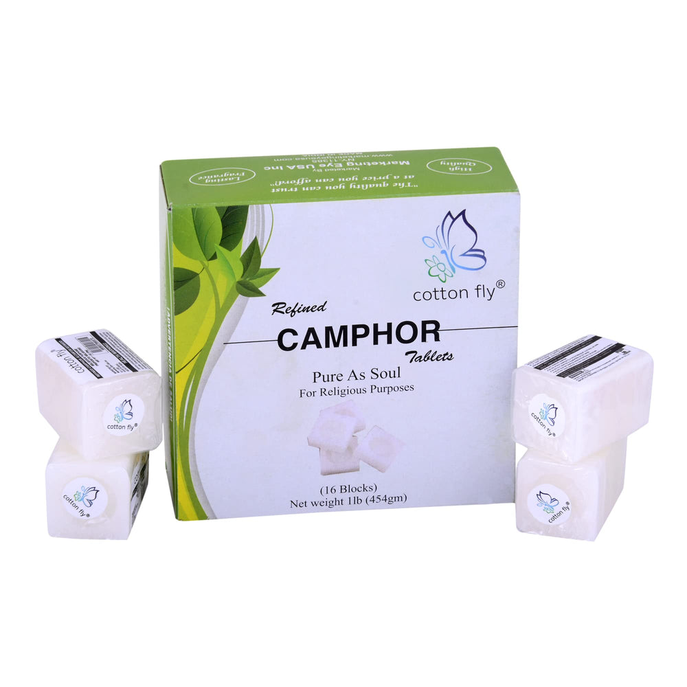 Camphor blocks used to remove musty smells from a closet