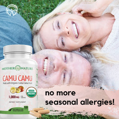 Immune support concept with Camu Camu Vitamin C