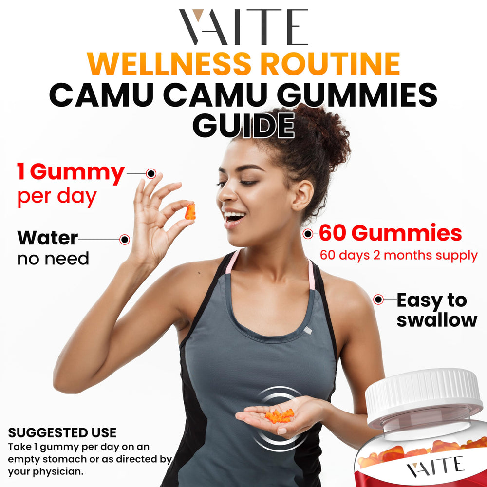 Gummies on a white surface highlighting texture and color