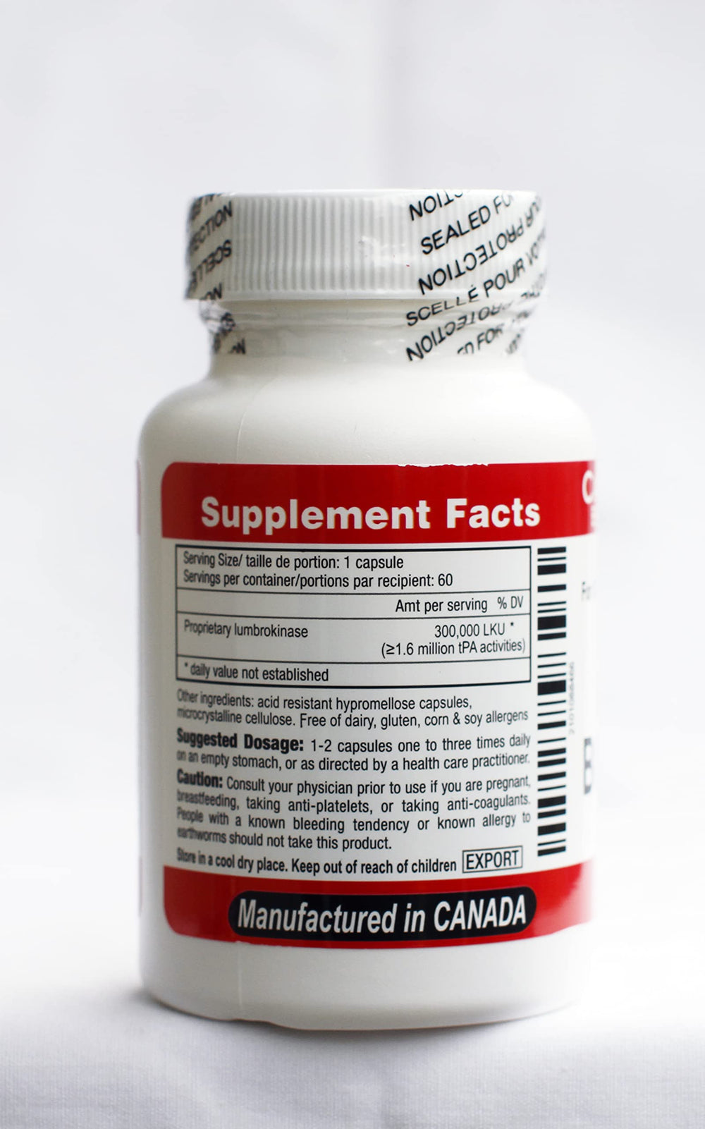 Canada RNA Boluoke 60 capsules pack of 2 packaging