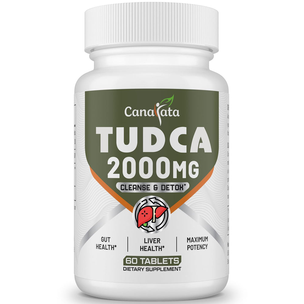 Canarata TUDCA 2000mg bottle front view
