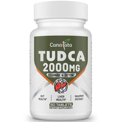 Canarata TUDCA 2000mg bottle front view