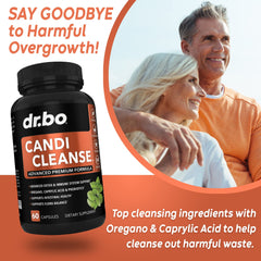 Close-up of Candi Cleanse capsules