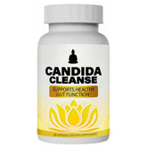Candida Cleanse bottle front view supports digestive balance and daily wellness.