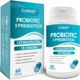 CANLIST Probiotics 120B CFUs 18 strains hero image