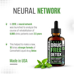 Canna Field Detox Drops packaging close-up