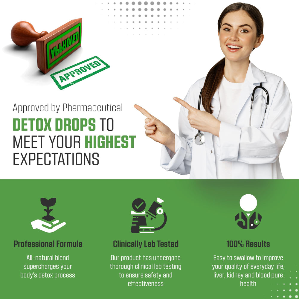 Packaging and bottle of CANNA FIELD Detox Drops