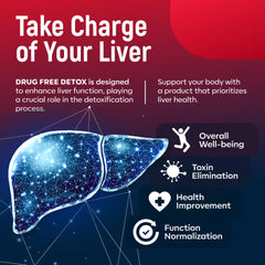 Capsules shown with natural detox ingredients