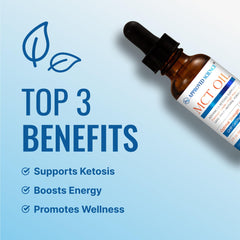 Caprylic acid C8 and capric acid C10 composition