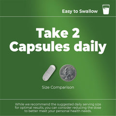 Capsules close-up showing size and color