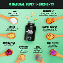 Three capsules recommended before drinking