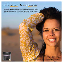 Close-up of capsules for She's Obsessed supplement
