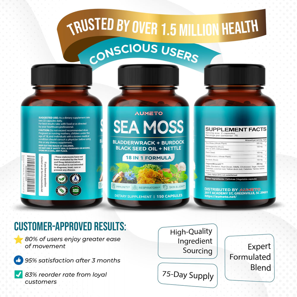 Capsules and packaging of the supplement