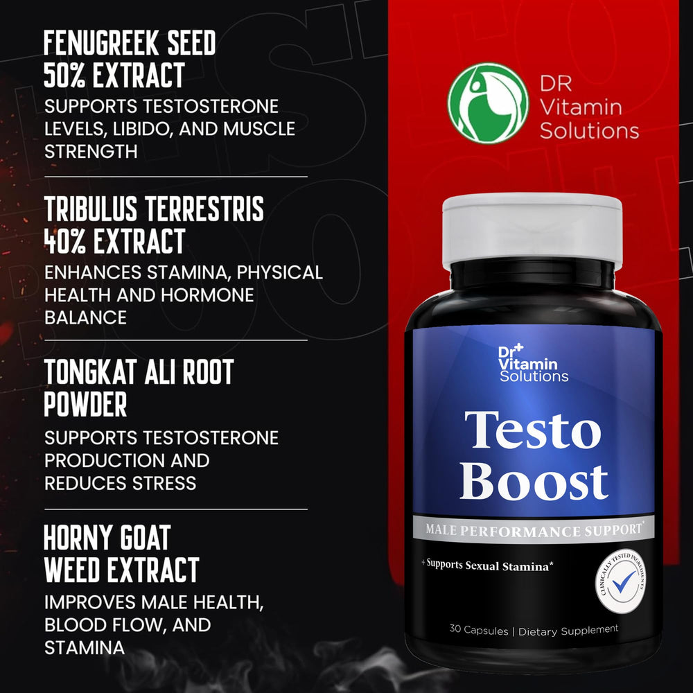 Capsules for DR VITAMIN SOLUTIONS Testo Boost
