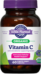 Capsules with Vitamin C by Oregon's Wild Harvest in bottle - organic Amla source