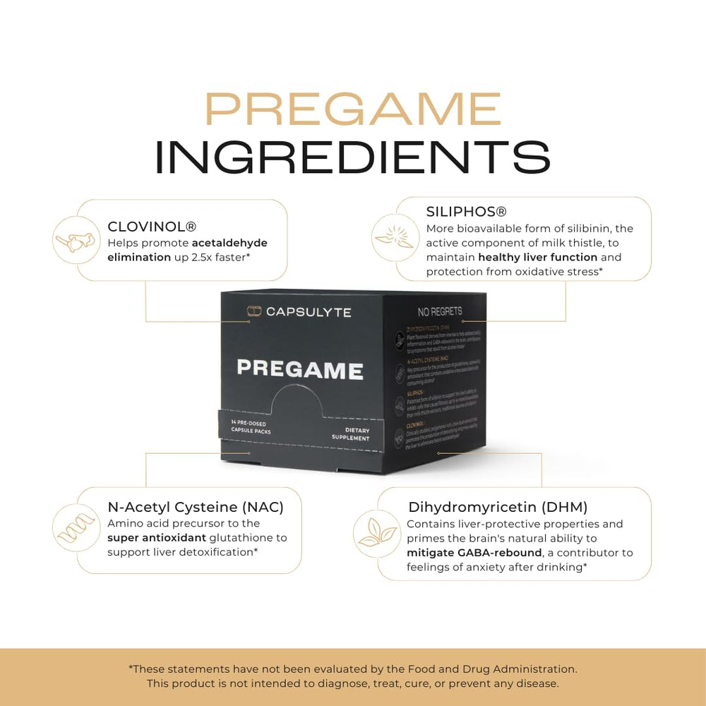 Graphic showing DHM, NAC and milk thistle ingredients