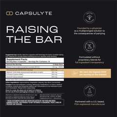 Close-up of CAPSULYTE Pregame packets