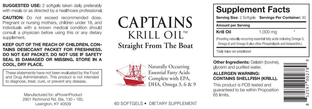 Fresh, boat-produced krill oil concept