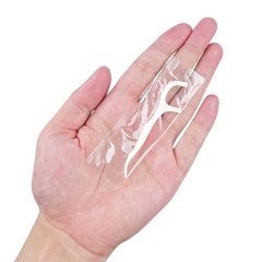 Floss picks displayed for car, desk, and travel use