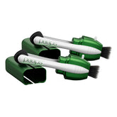 CarbonKlean Peeps Glasses Cleaner bottle with soft touch green finish