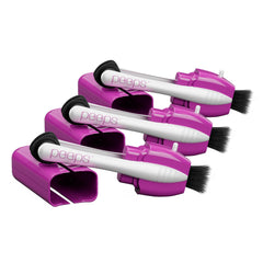 CarbonKlean Peeps Glasses Cleaner 3-pack purple – front view