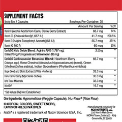 Close-up view of CardioGO capsules