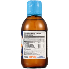 Close-up of label showing 4500mg omega-3 and 2130mg DHA/EPA