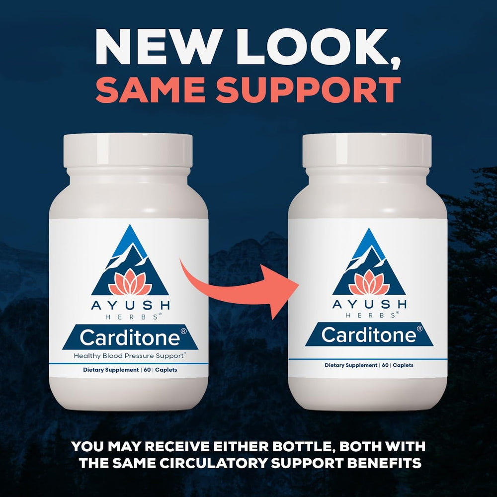Front view of Carditone bottle