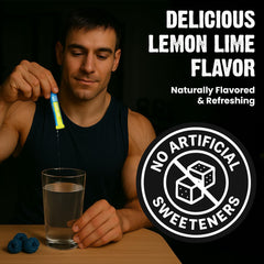 CardoMax Hydromax Lemon Lime travel pack for on-the-go hydration.