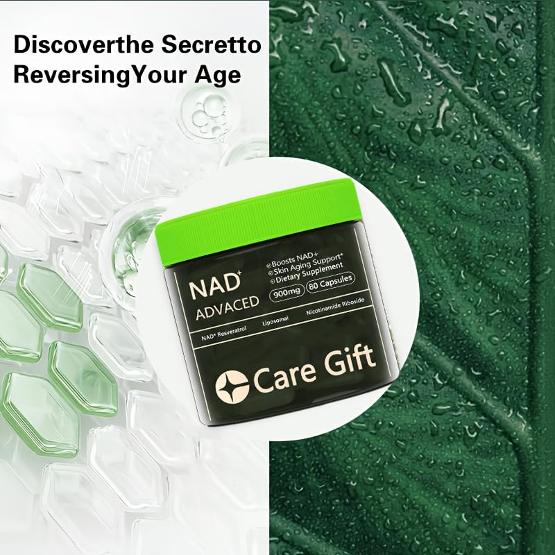Travel-friendly bottle and packaging of CARE GIFT NAD