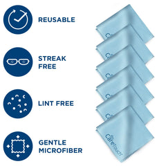 Ammonia-free lens cleaning solution safe for coated lenses