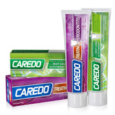CAREDO gum repair toothpaste set - 2-pack packaging