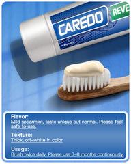 Tooth enamel remineralization process visual