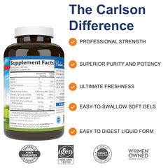 Carlson ACES + Zn label front highlighting antioxidants