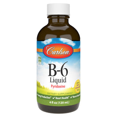 Carlson B-6 Liquid Berry Lemonade bottle front view 120 mL