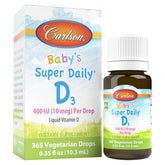 Carlson Baby's Super Daily D3 bottle and label