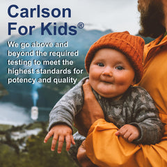 Carlson Baby's Super Daily D3 bottle with packaging