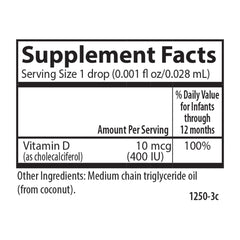 1-year supply of Carlson D3 drops
