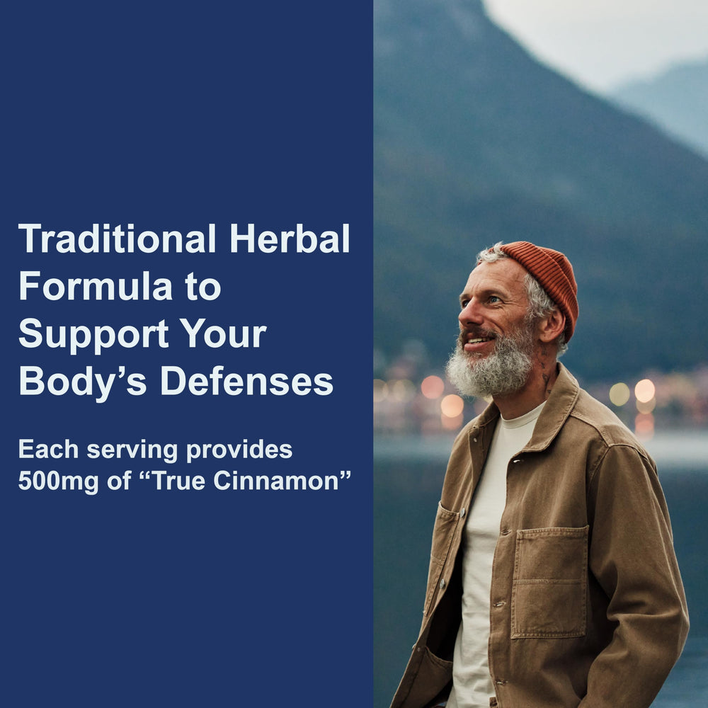 Front label of Carlson Ceylon Cinnamon bottle